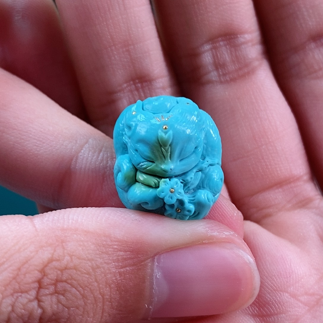 绿松石珠宝奇石未镶嵌