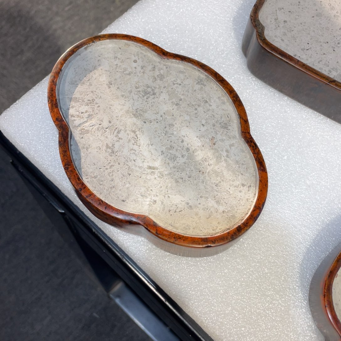 【闪购商品】砖雕芋**松金砖干泡茶台