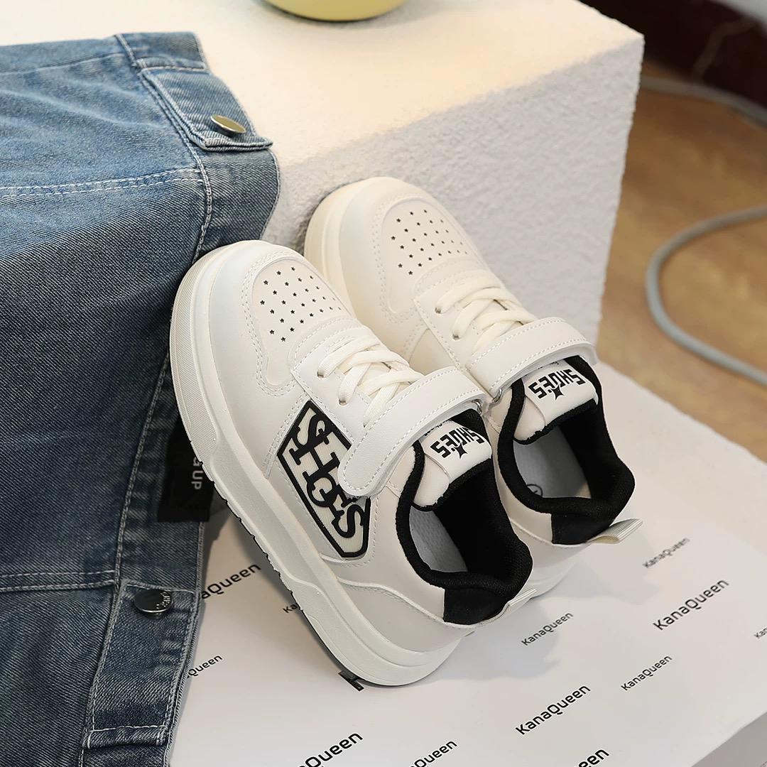 2025新款春季儿童运动鞋男童休闲鞋女童中大童学生板鞋