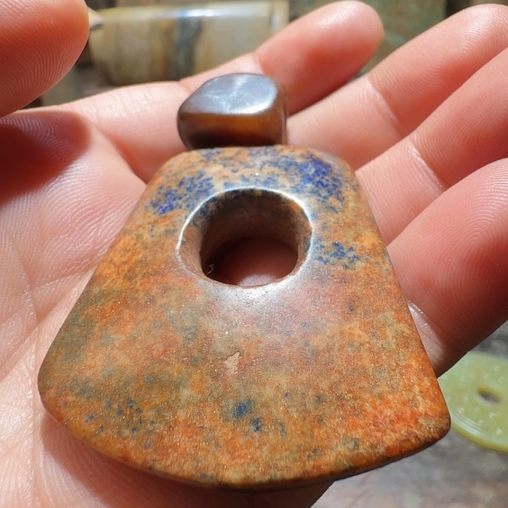 和田玉（糖玉）颈饰未镶嵌V****9