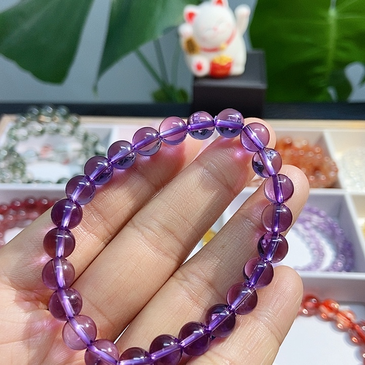 水晶手链未镶嵌紫水晶