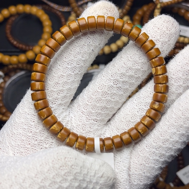 紫金鼠手串纯肉鼠尖花鼠药片8尺精工暴力归圆