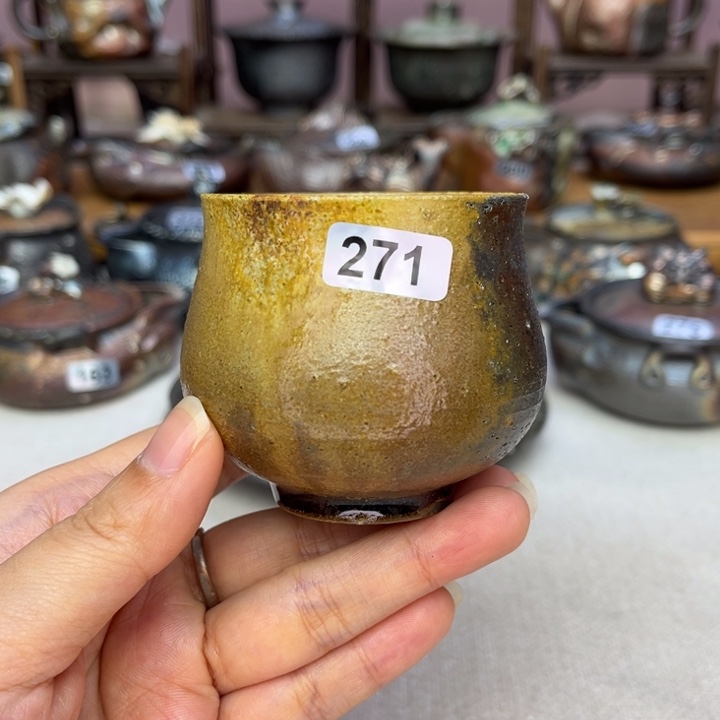 壶裸柴烧陶瓷茶具