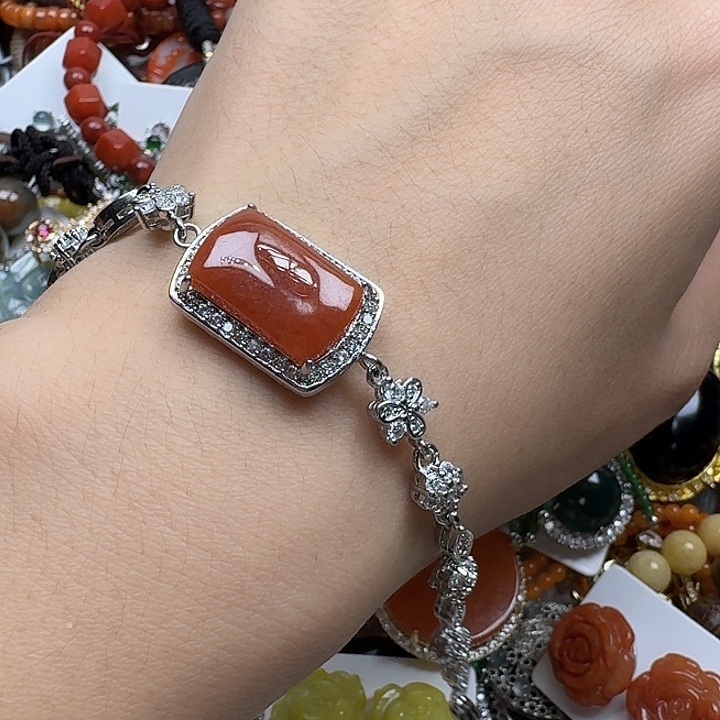 翡翠未镶嵌项链翡翠