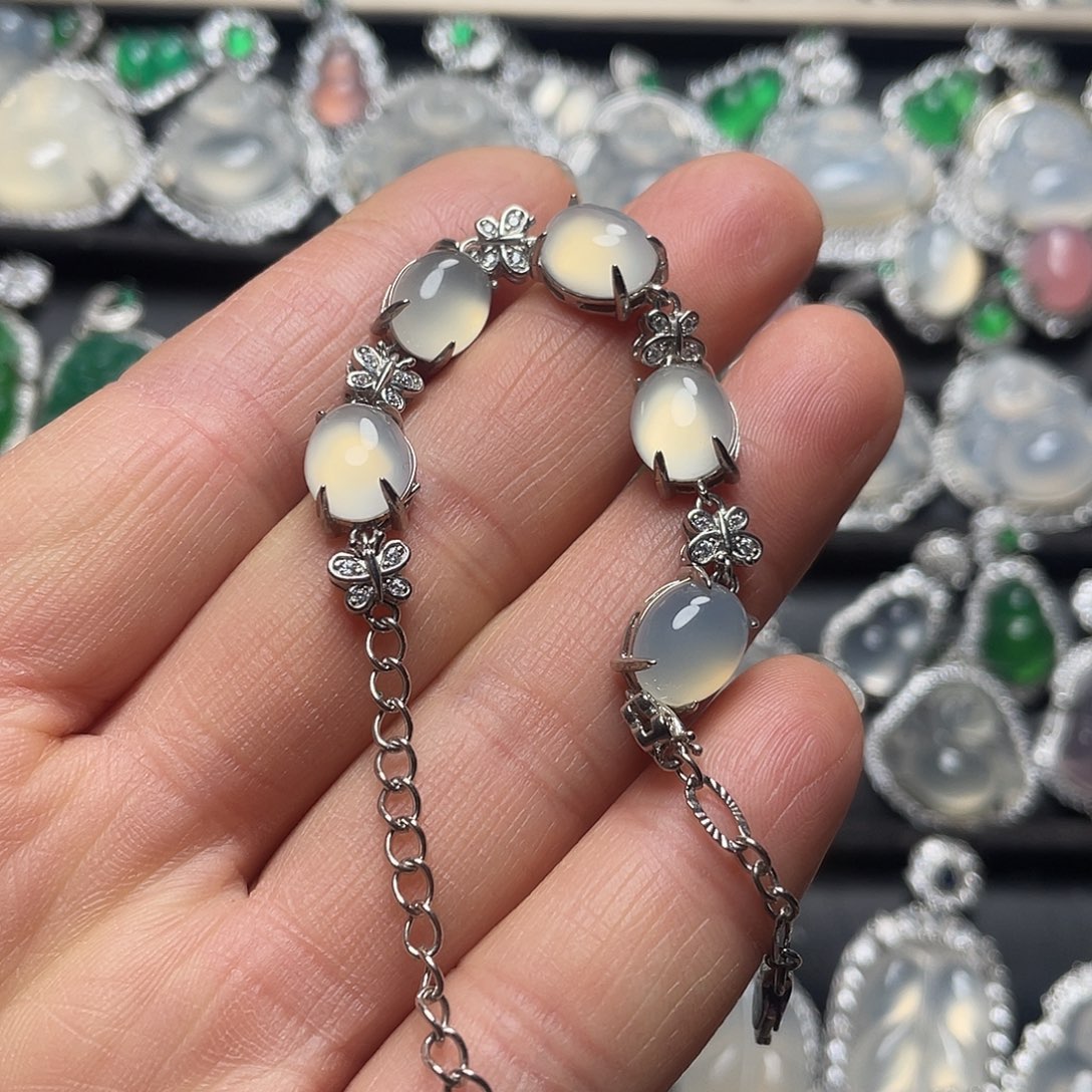 玛瑙/玉髓合金挂件