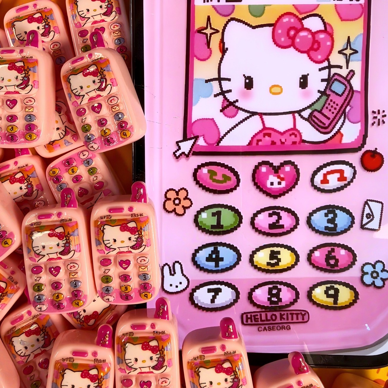 蘑菇定制手机食玩树脂配件（大份链接）