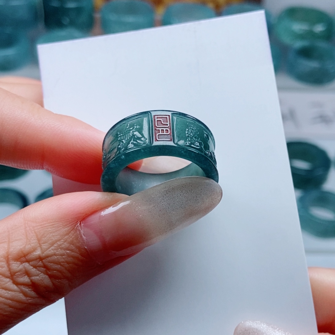 G***Y未镶嵌戒指翡翠翡翠