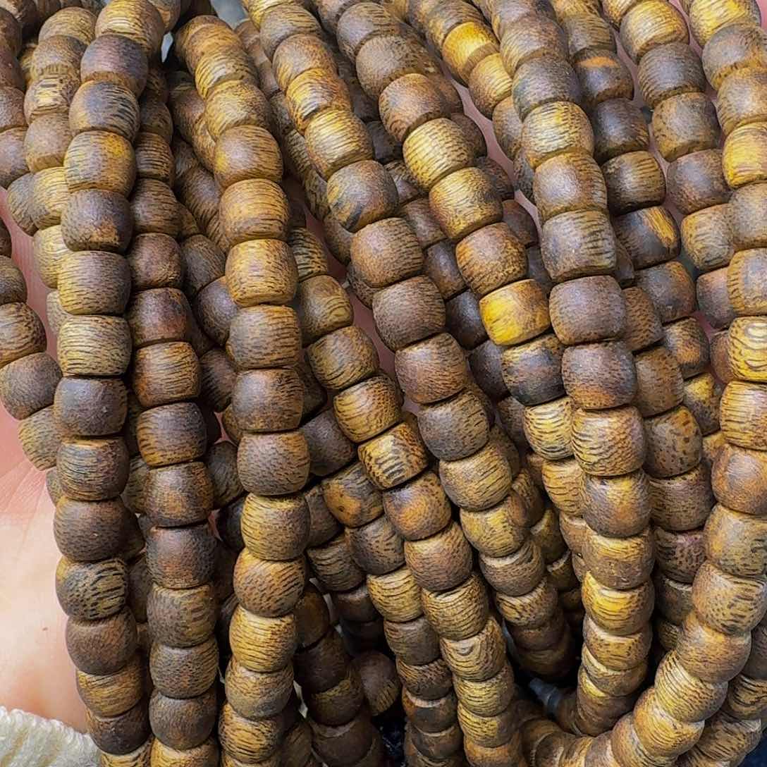 沉香手串陆河老型鼓珠卡七多样性发一