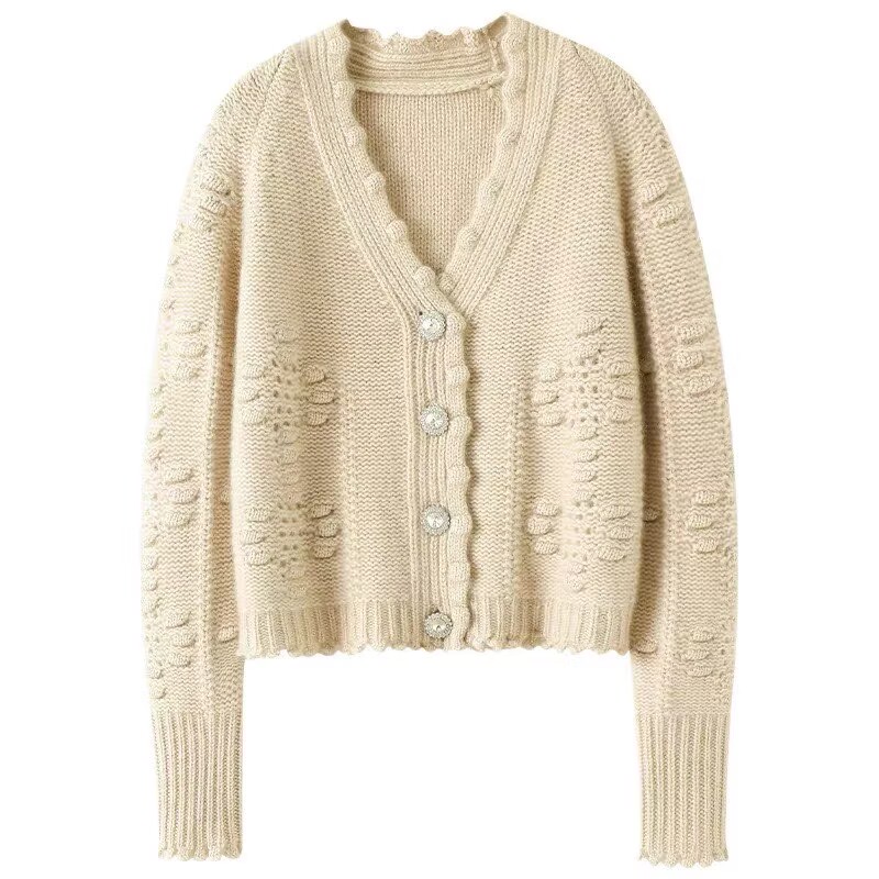 【格调】纯羊绒松弛宽松厚款经典时尚羊绒羊绒衫