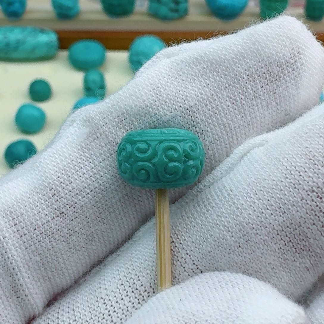 绿松石回纹10.5未镶嵌