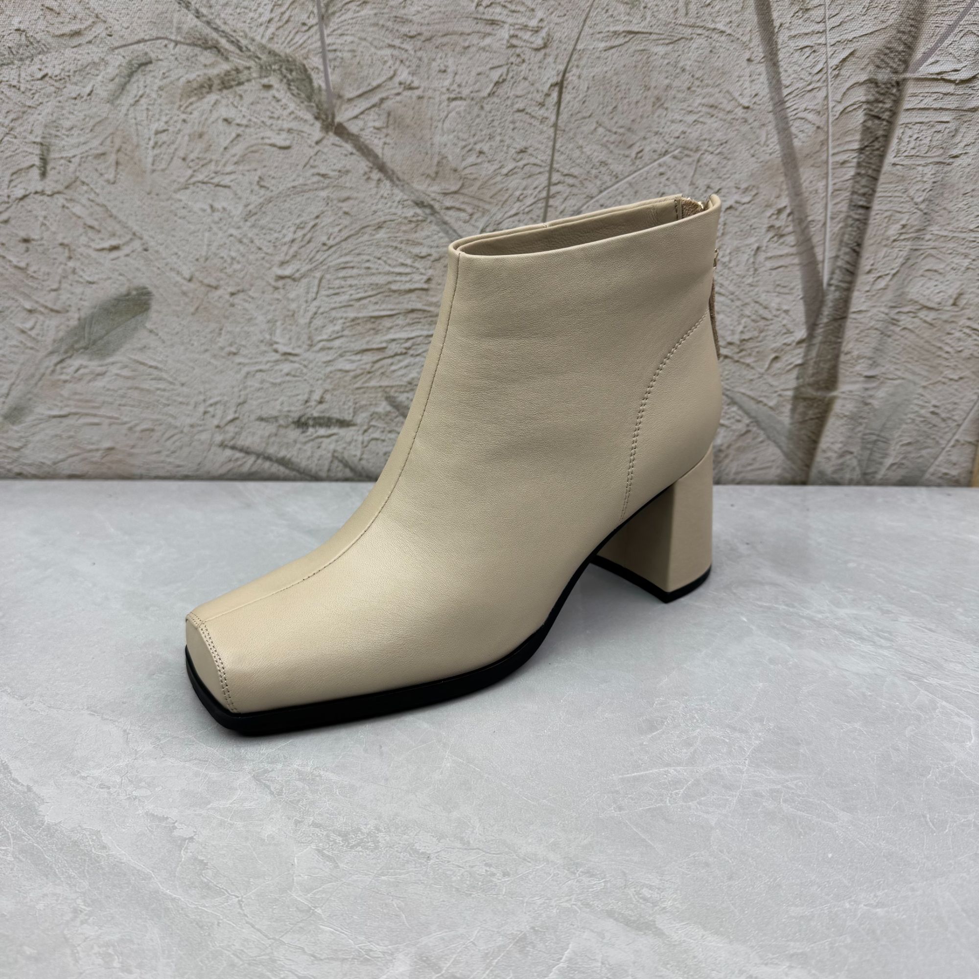 短靴女女靴子（牛皮）女 36532