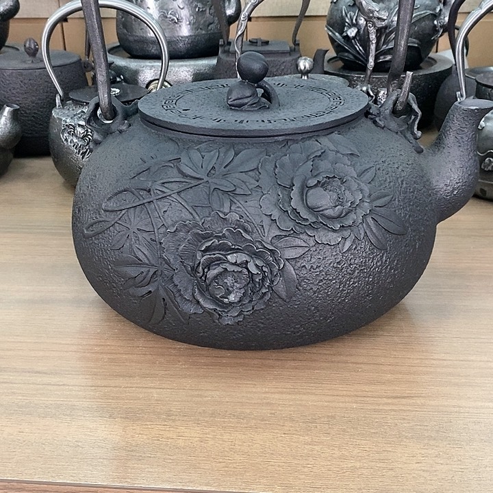 1花开富贵8升纯手工打造砂铁