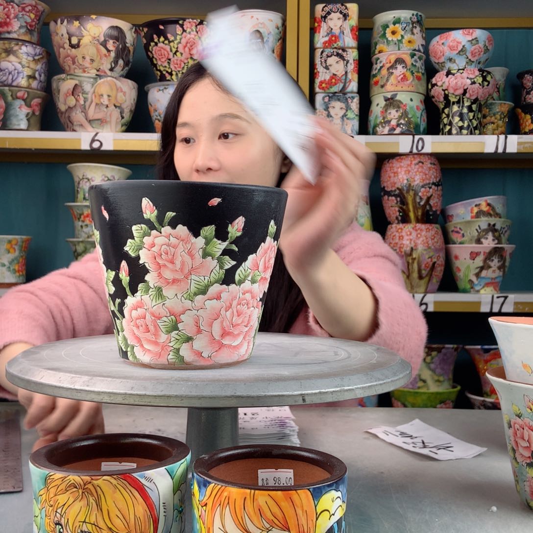 罐景德镇手工瑕疵212