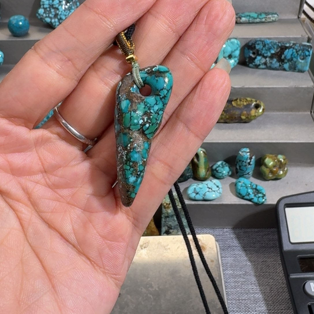 绿松石未镶嵌随型糊****✔