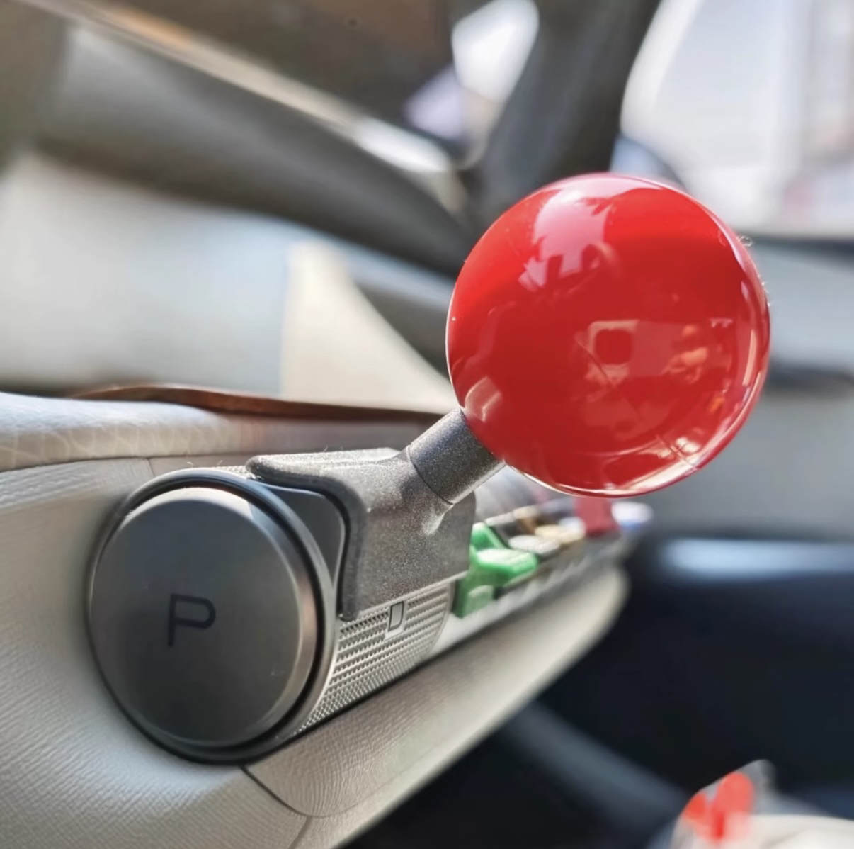 比亚迪海鸥海豚排档摇杆球杆装置改装换挡球头启动器