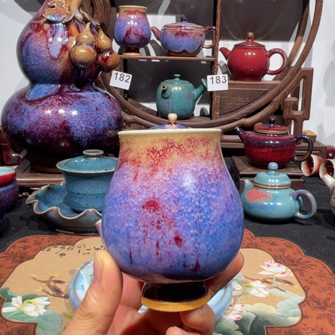 中国神后钧瓷茶器