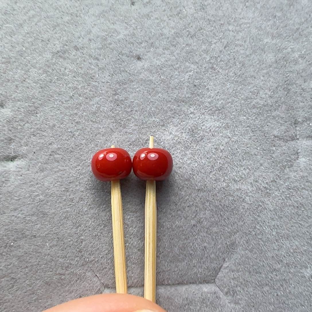 南红玛瑙珠子未镶嵌刚*哥