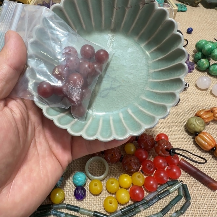 摆件别****着瓷器摆件手工