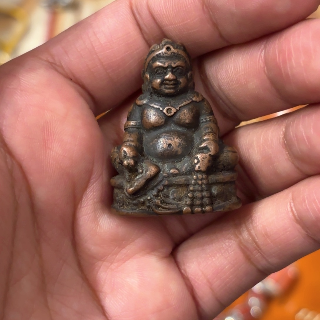 磐*铜星月菩提吊坠项链