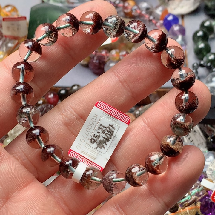 水晶手串未镶嵌天然