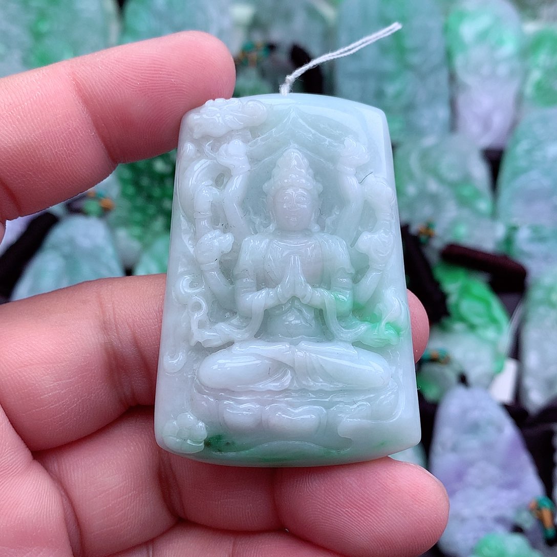 翡翠吊坠(不含链)未镶嵌