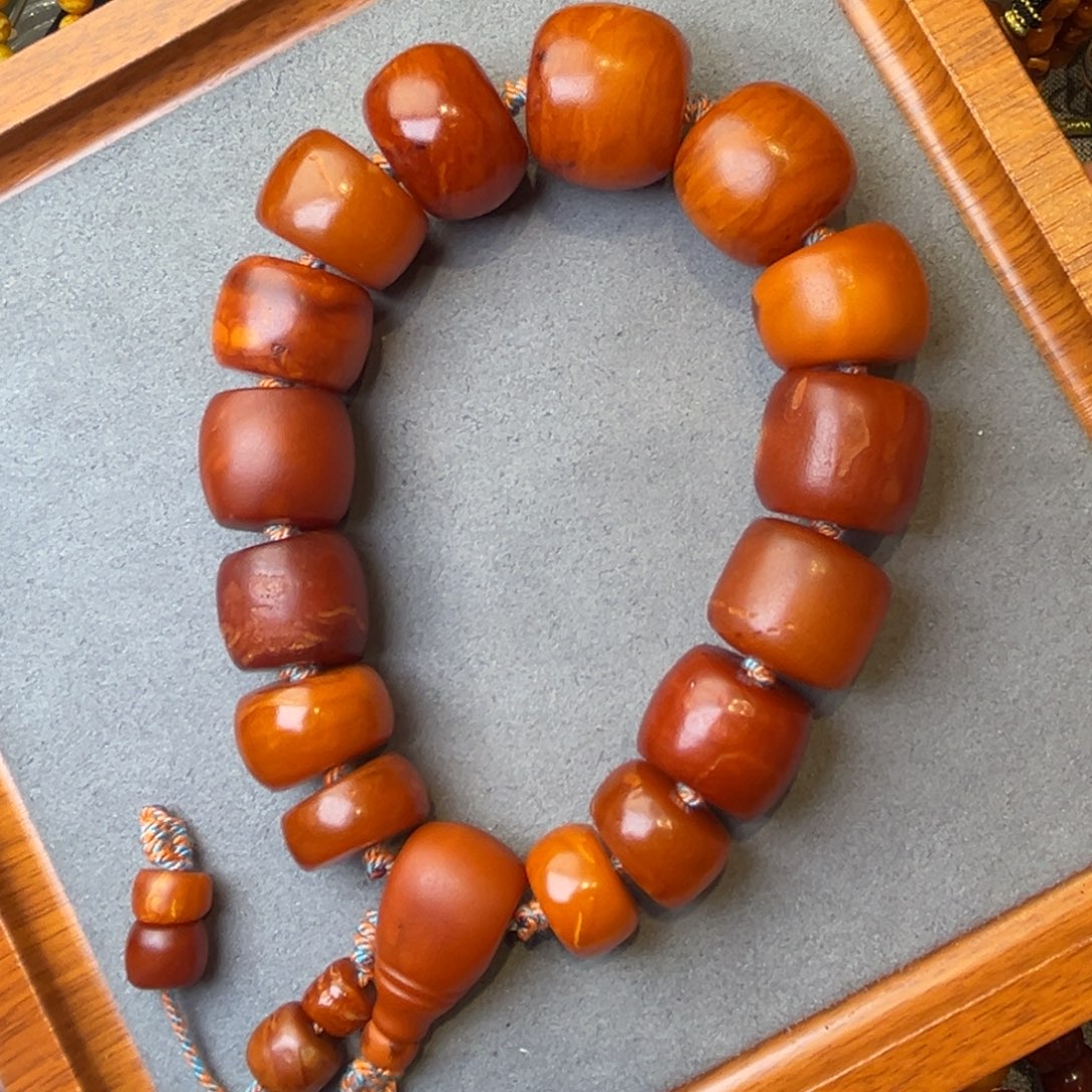 蜜蜡未镶嵌吊坠(不含链)