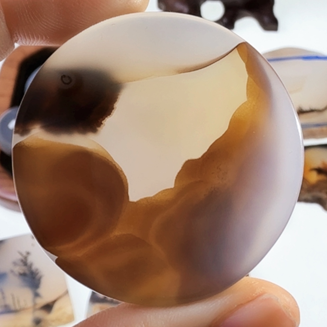 玛瑙/玉髓未镶嵌珠宝半成品