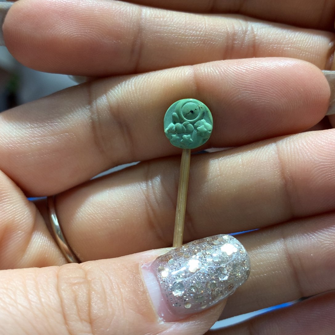 绿松石未镶嵌配饰