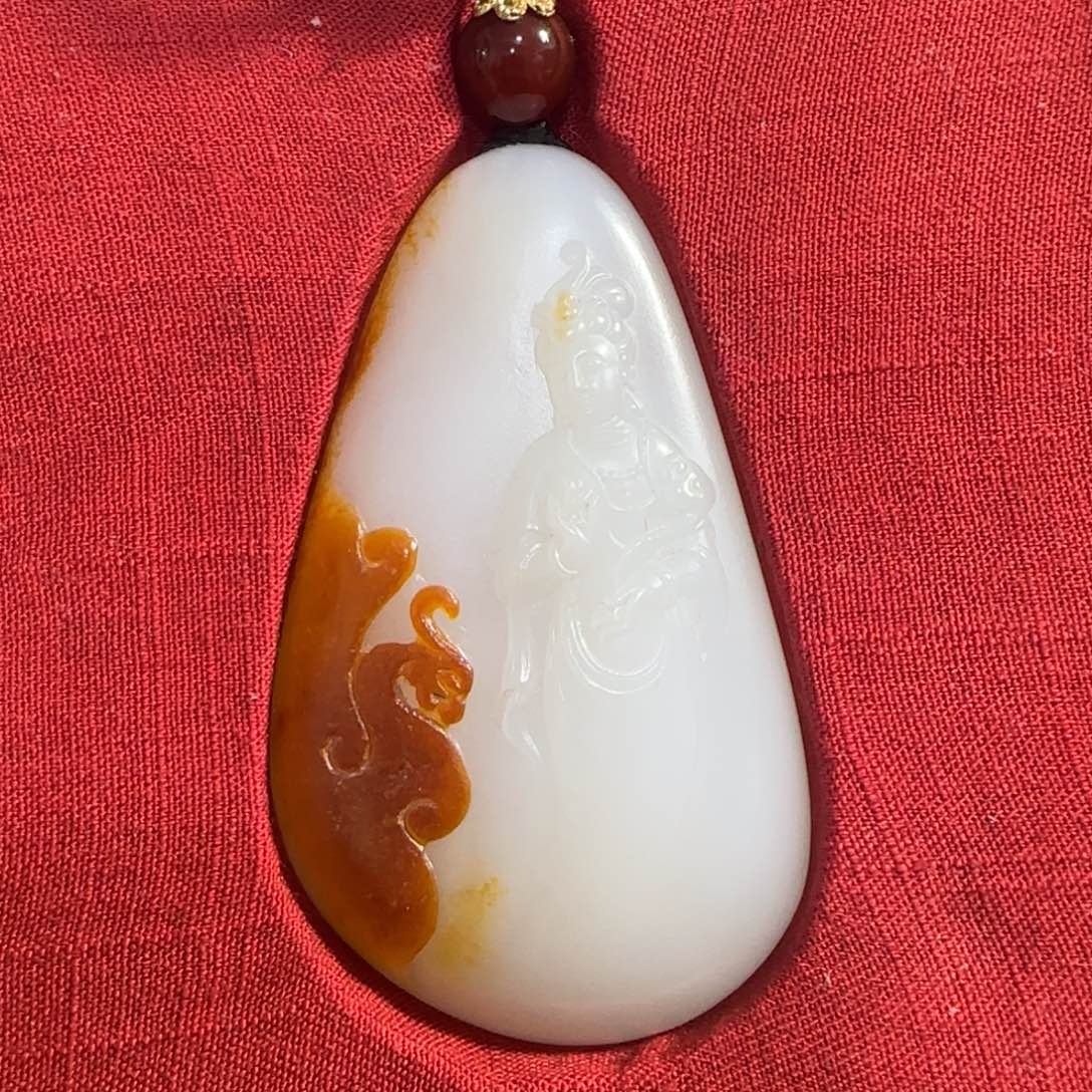 和田玉挂件未镶嵌