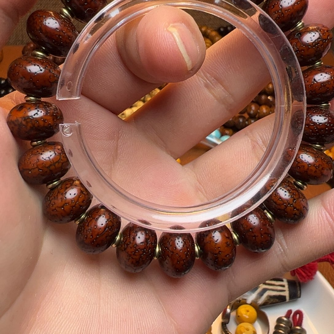星月菩提吊坠手串