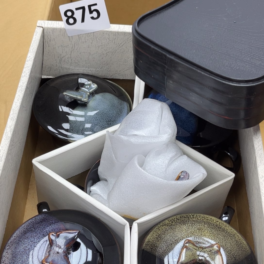 瓷片摆件工艺品摆件666 