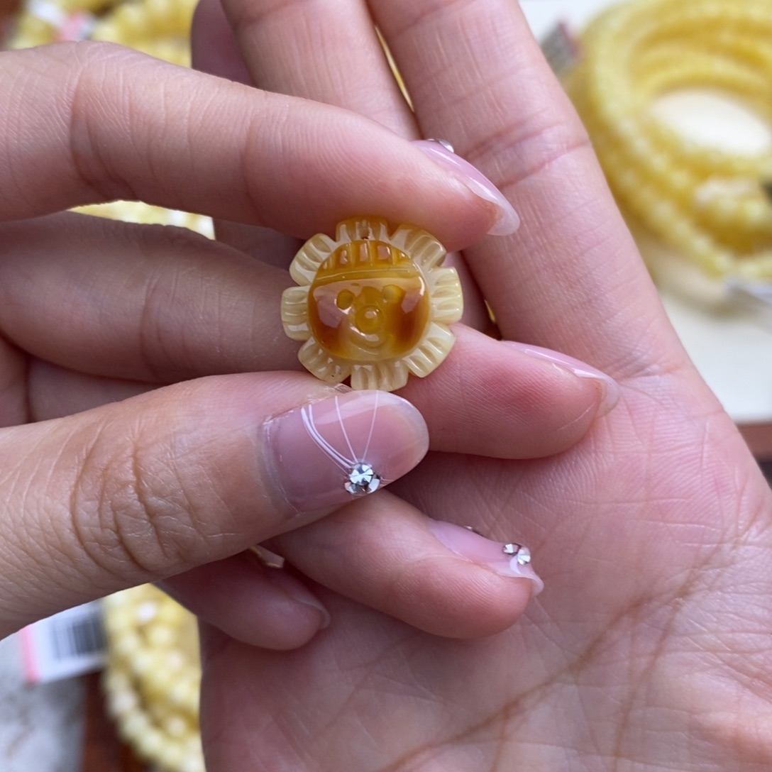 未镶嵌琥珀手串琥珀蜜蜡