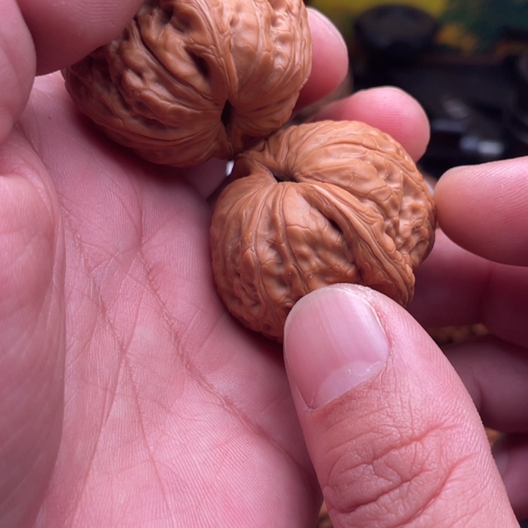 我***人文玩核桃吊坠元宝