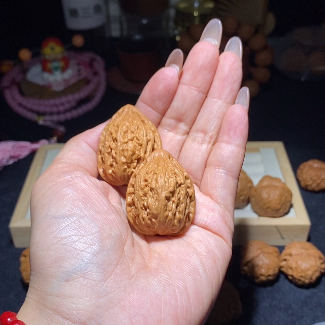 吊坠文玩核桃瓷瓶鸭嘴31