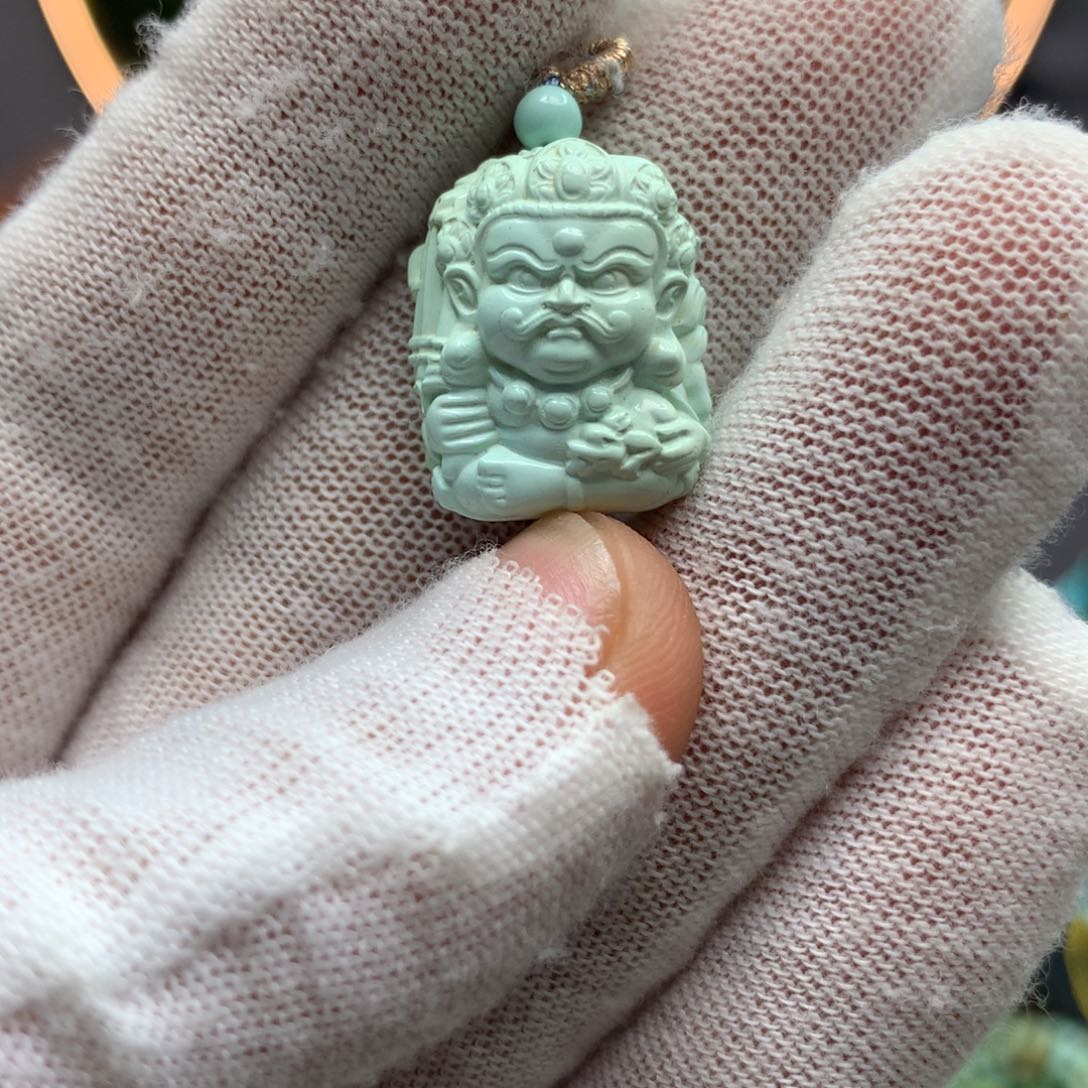 绿松石挂件未镶嵌