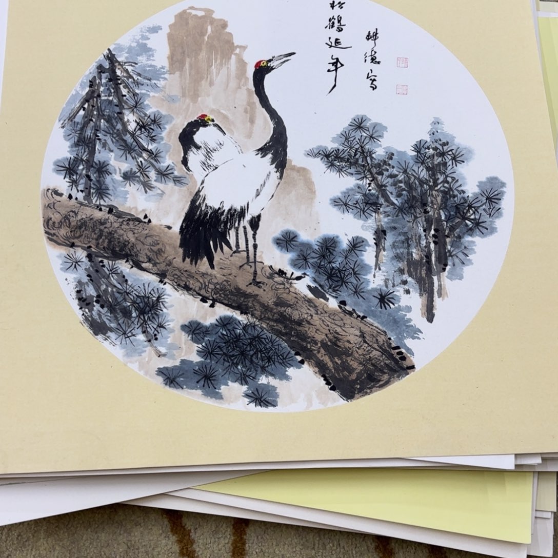 国画国画老师作品刘