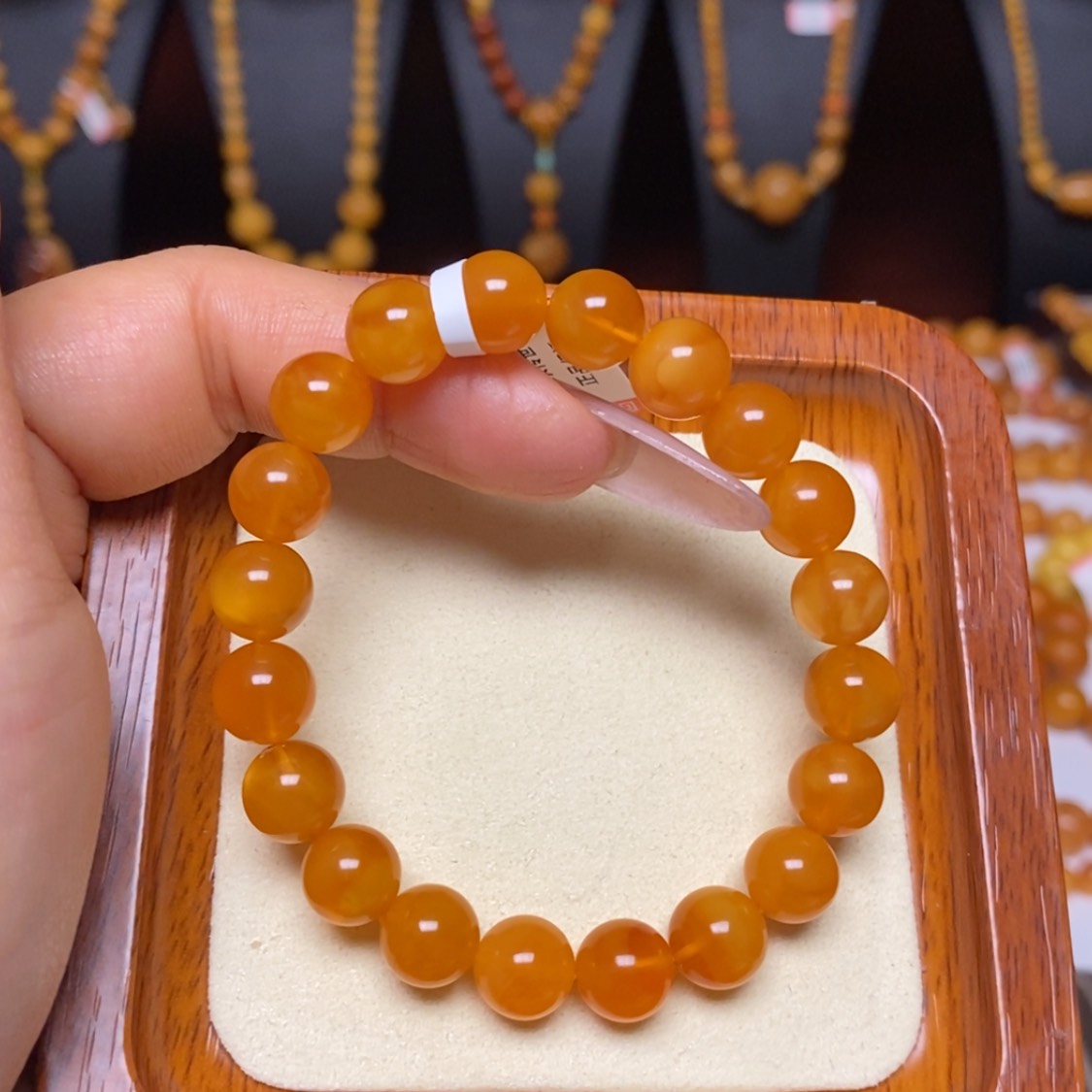 【闪购商品】蜜蜡手链未镶嵌手串