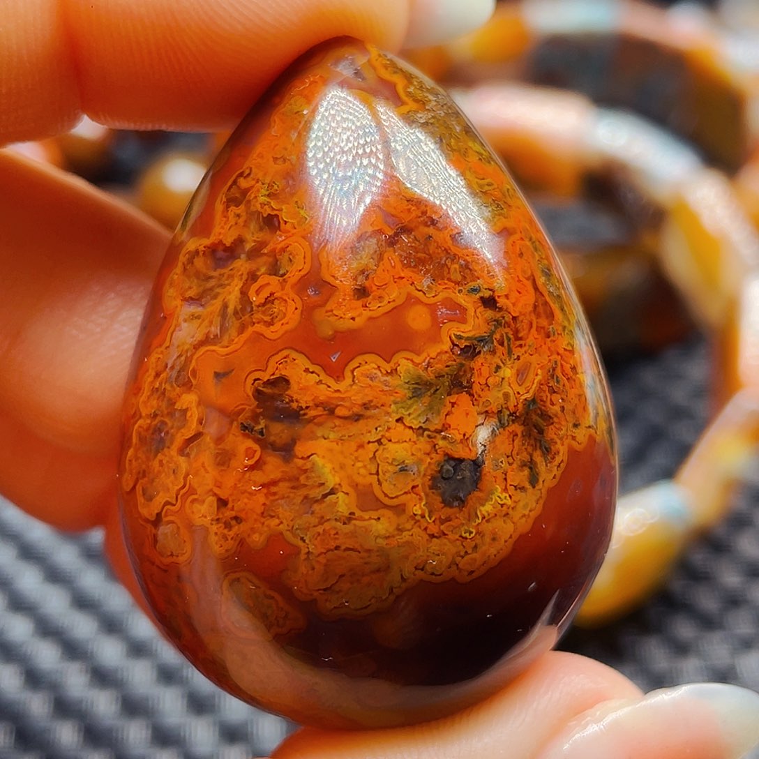 玛瑙/玉髓吊坠未镶嵌