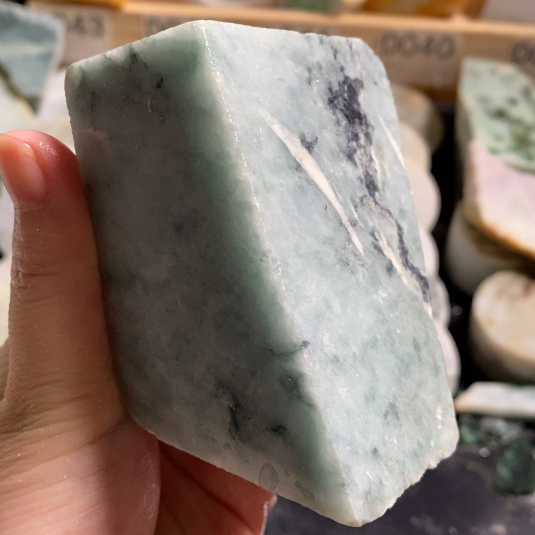 颈饰未镶嵌翡翠天然翡翠