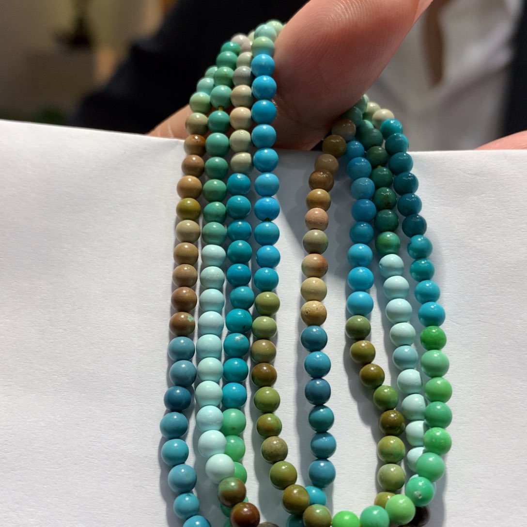 绿松石未镶嵌长链