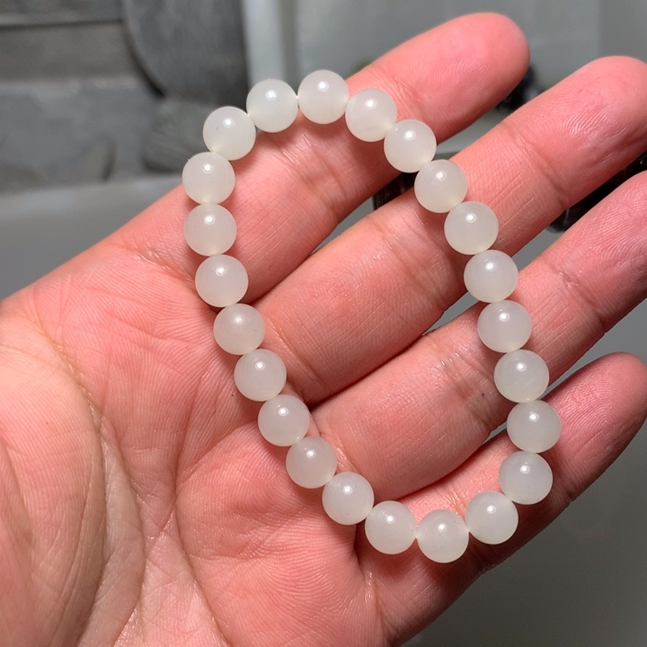 和田玉未镶嵌手串