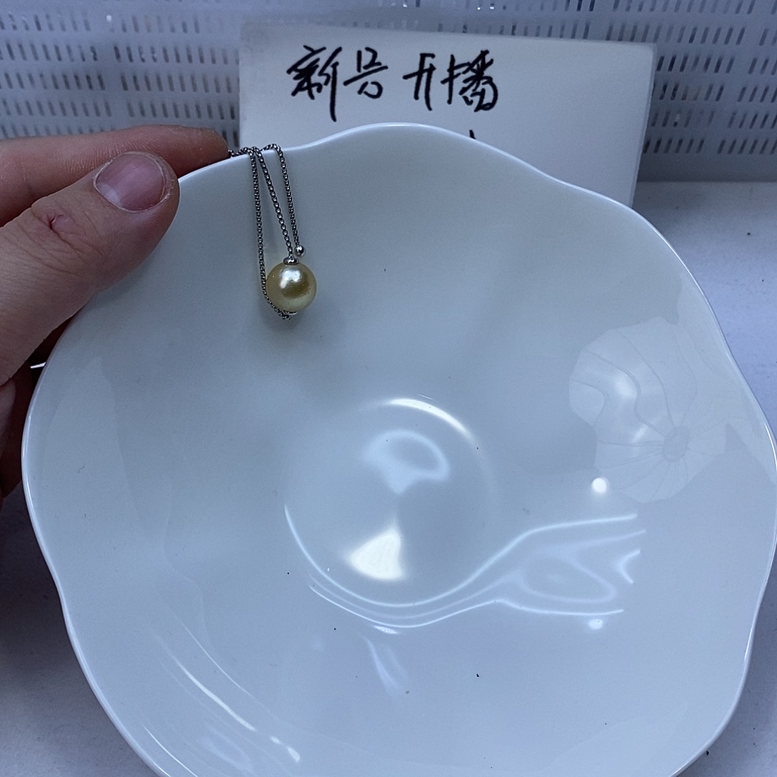 手绳银S925镶嵌海水珍珠