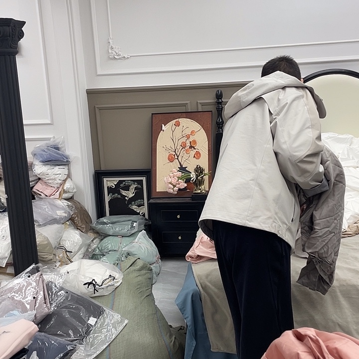 m***8棉全棉棉全棉023两个床笠1.8