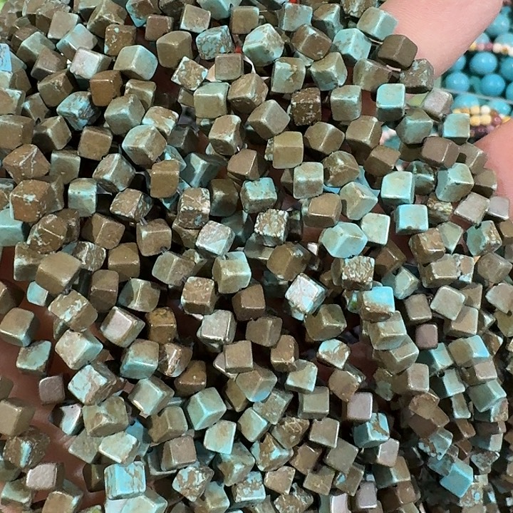 玛瑙/玉髓合金珠宝半成品2条对角方糖
