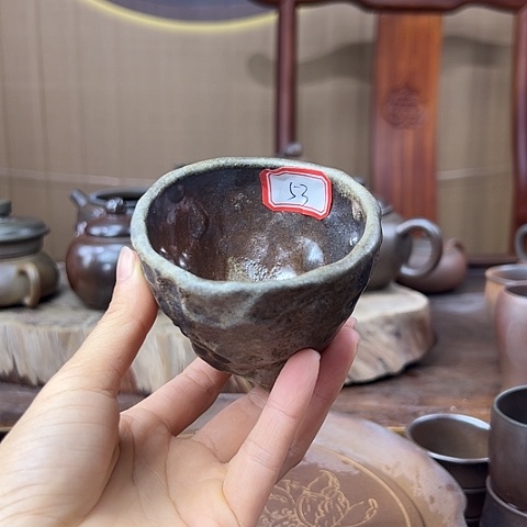 戬谷龙窑坭兴陶柴烧壶53