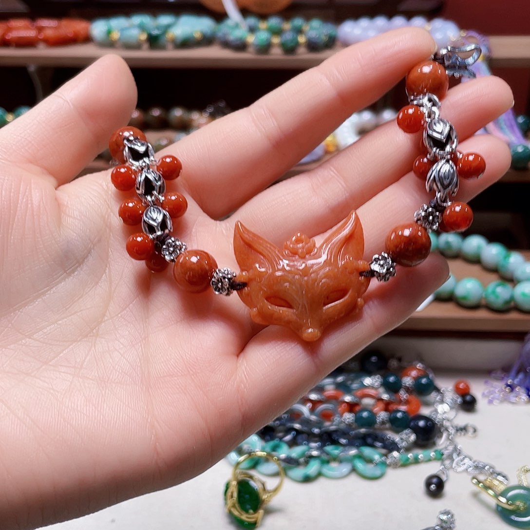 翡翠未镶嵌手链饰品