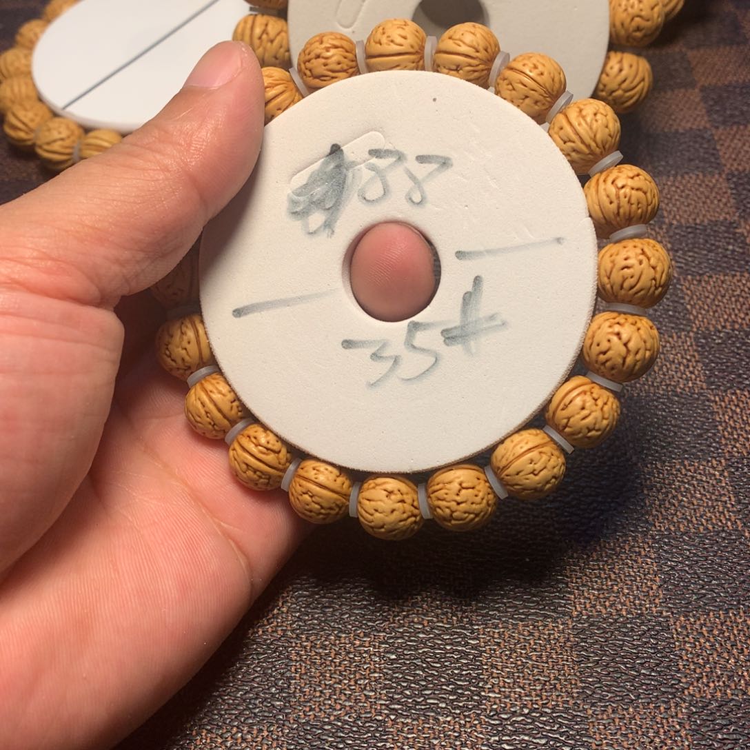 桃核手串35号链接了