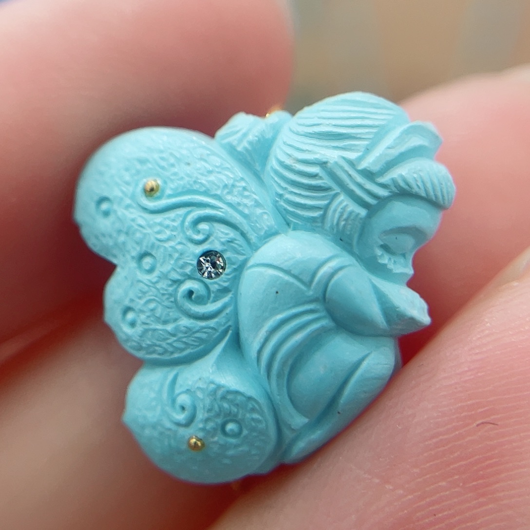 绿松石未镶嵌珠宝奇石