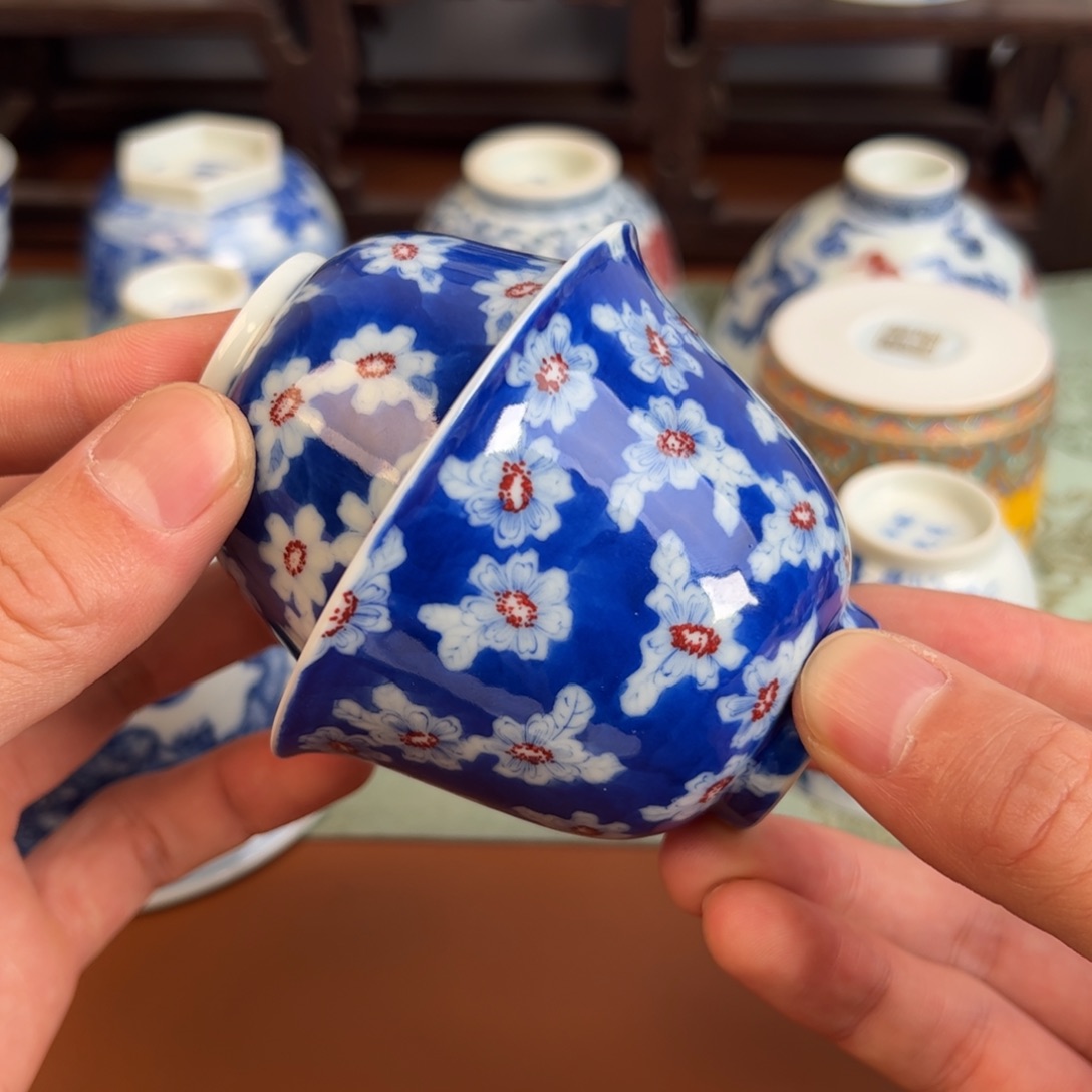 瓷片景德镇瓷器手工手绘
