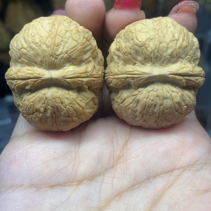 文玩核桃吊坠98寿星头元宝